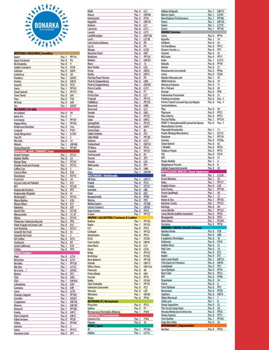 Gazetka promocyjna Bonarka City Center str. 48
